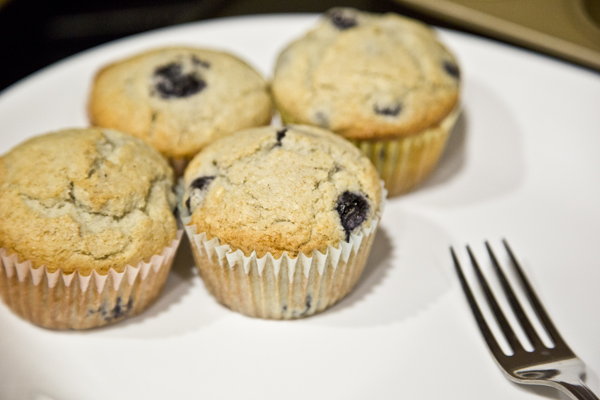 Happy Spring and Blueberry Muffins
