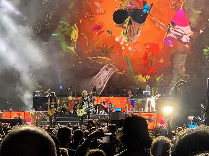 Guns N Roses Duff McKagan Slash Los Angeles Concert 2021